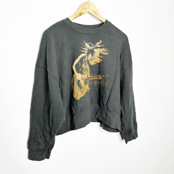 TAYLOR SWIFT Photo Boxy With You I’d Dance" ( taylor’s version) sweatshirt S - Picture 2 of 6